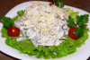 Salata de telina cu branza, nuci si salata verde